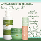 Reveria Bright & Tight Body Lotion – Olive Oil, Sweet Orange Oil & Illumarine Complex – Universally Flattering Tinted Color-Melt Cream for Radiant, Glowing Skin – Paraben Free – 6.7 fl oz