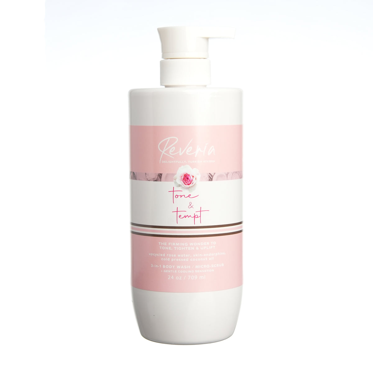 Reveria Tone & Tempt Body Wash 24 oz / 709 mL