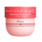 Reveria Tone & Tempt Body Butter – Retinol, Hyaluronic Acid & Niacinamide – Smoothing Body Cream for Visibly Glowy, Silky Skin – Paraben Free, Cruelty Free – 17.6 oz